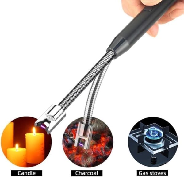 ⁦✨ ولاعة USB متعددة الاستخدام 🔥 بدون لهب ⚡ شحن سريع 🔋 أمان كامل 🛡️⁩ - الصورة ⁦6⁩