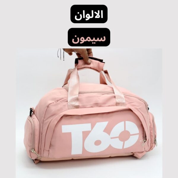 ⁦شنطة 3×1 T60 رياضية – كتف، ظهر، كروس | للجيم والسفر | مقاومة للماء⁩ - الصورة ⁦5⁩